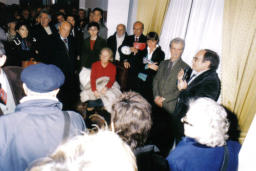 Inaugurazione della mostra "Compagni di strada" a Palazzo Isimbardi, 21 novembre 2005
